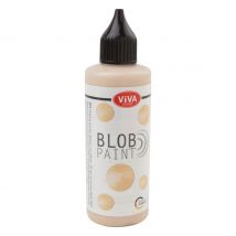 Viva Decor Blob Paint, 90 ml, Metallic/Glitter - Champagner-Metallic