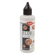 Viva Decor Blob Paint, 90 ml, Metallic/Glitter - Bronze-Glitter