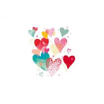 Serviette "With Love" - 20 Stück