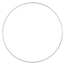 Metallring "Kreis", Goldfarben - Ø 35 cm