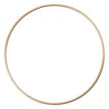 Metallring "Kreis", Goldfarben - Ø 15 cm
