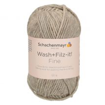 Schachenmayr Wash + Filz-it! Fine, 50 g, ca. 100 m - Leinen