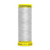 Gütermann Maraflex, No. 120, für hochelastische Nähte - 8 Silber