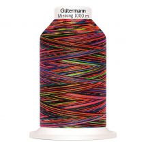 Gütermann Nähgarn Miniking Multicolor, No. 120 - 9842 Dark-Mix