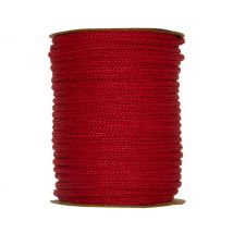 Strickschlauch aus Papiergarn, 30m - Rot