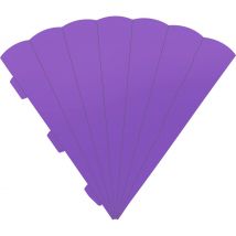 Schultüten-Zuschnitt - Violett