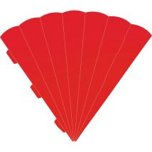 Schultüten-Zuschnitt - Rot
