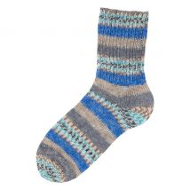 Gründl Hot Socks Torbole - Beige/Royal/Burgund/Weiß/Petrol/Graphit