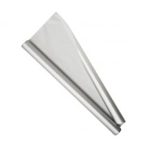 Sea Silk Seidenpapier, farbfest - Metallic-Silber