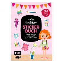 Buch "Das Stickerbuch zum Schulstart" - Rosa