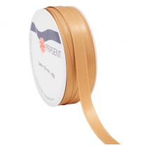 Satinband, 10 mm - Karamell