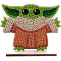 Diamond Painting "Crystal Art Buddy", 11 x 8 cm - Grogu