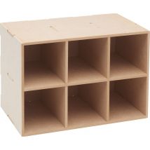 Flexio "Regalbox" - Basic Box - 6 Fächer
