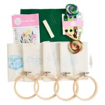 Sew and So On, Embroidery Hoop  Decorations - Garden