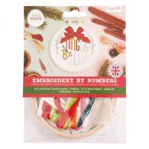 Simply Make - Embroidery By Numbers - Jingle Bells
