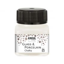 KREUL Glass & Porcelain "Chalky" - White-Cotton