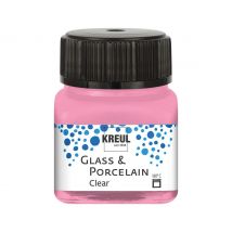 KREUL Glass & Porcelain "Clear" - Rosa
