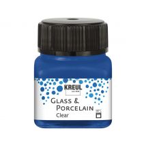 KREUL Glass & Porcelain "Clear" - Dunkelblau