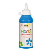 MUCKI Stoff-Fingerfarbe, 250 ml - Blau