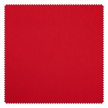 Baumwoll-Stoff "Uni" - Feuerrot