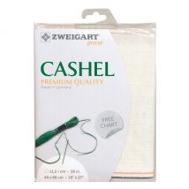 Zweigart Leinen Zählstoff "Cashel" - Farbe 101, Off-White