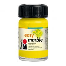 Easy Marble Marmorierfarbe, Marabu, 15 ml - Zitrone