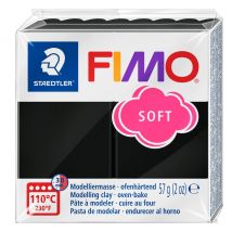 FIMO soft "Basisfarben" - Schwarz