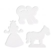 Hama-Stiftplatten "Tiere Prinzessin"
