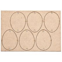 Anhänger "Eier", 6 Stück