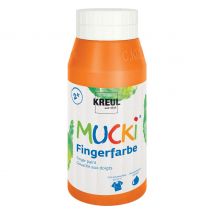 MUCKI Fingerfarbe, 750 ml - Orange