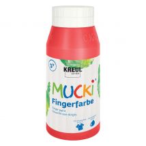 MUCKI Fingerfarbe, 750 ml - Rot