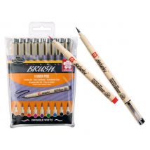 Pigma brush Pinselstifte, 9er-Set
