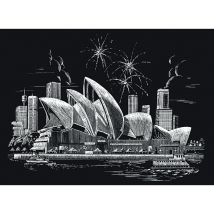 Kratzbild "Sydney Opera House"
