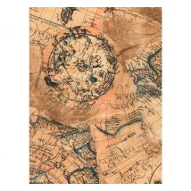 Décopatch-Papier "Landkarte"