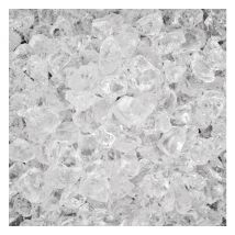 Glassteine, 4-10 mm - Bergkristall