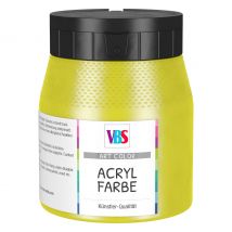 VBS Acrylfarbe, 250 ml - Primärgelb