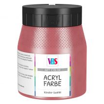 VBS Acrylfarbe, 250 ml - Kadmiumrot-Dunkel