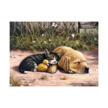 Malen nach Zahlen "Freunde"