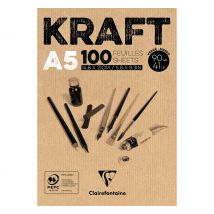 Kraftpapier-Block - DIN A5
