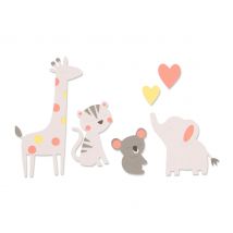 Sizzix Bigz ponssjabloon "Zoo Friends"