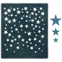 Sizzix Thinlits Stanssjabloon "Falling Stars by Tim Holtz"