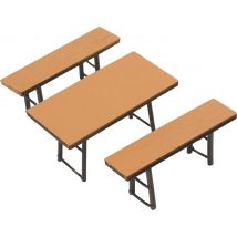 Miniatuur Biertafelset