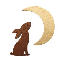 Sizzix Bigz ponssjabloon "Rabbit & Moon"