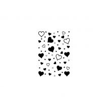 Clear Stamps "Hearts Background", 1-delig