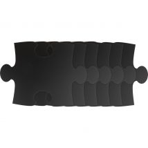 Krijtbord "Puzzle", 5 stuks