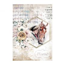 Motief strozijde "Paardenliefde"