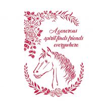 Sjabloon "Horse Love"