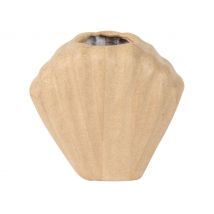 Schelpvaas, papier-maché, waterdicht