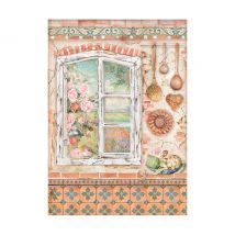 Motief strozijde "Zomerhuis"
