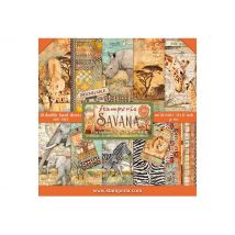 Scrapbook blok "Savana"